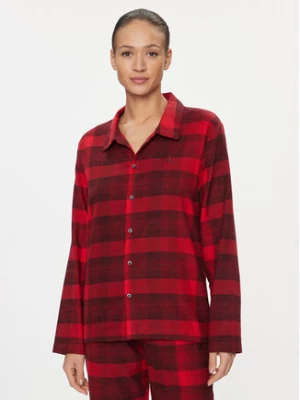 Calvin Klein Underwear Koszulka piżamowa 000QS7034E Czerwony Relaxed Fit