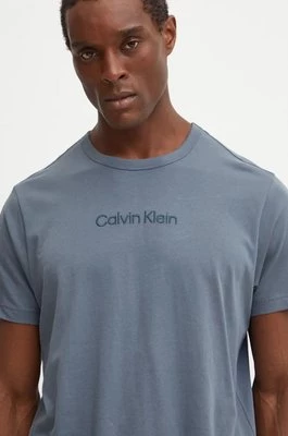 Calvin Klein Underwear koszulka piżamowa kolor szary gładka 000NM2748E