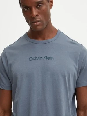 Calvin Klein Underwear koszulka piżamowa kolor szary gładka 000NM2748E