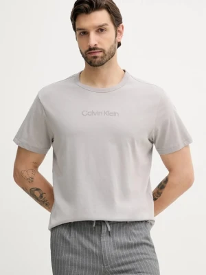 Calvin Klein Underwear koszulka piżamowa kolor szary gładka 000NM2748E