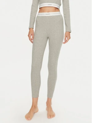 Calvin Klein Underwear Legginsy 000QS7220E Szary Slim Fit