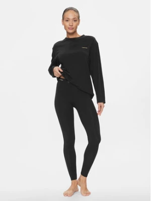 Calvin Klein Underwear Piżama 000QS7046E Czarny Regular Fit