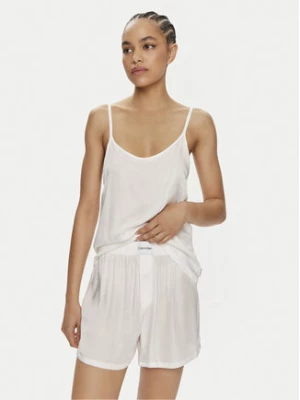 Calvin Klein Underwear Piżama 000QS7153E Biały Regular Fit