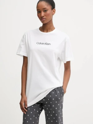 Calvin Klein Underwear piżama bawełniana męska kolor szary z aplikacją LV00NM2960