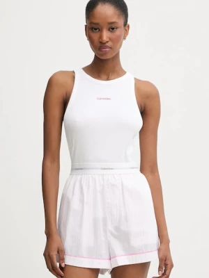 Calvin Klein Underwear piżama damska kolor biały LV00QS7580