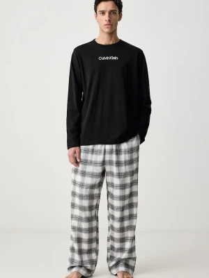 Calvin Klein Underwear piżama dwuczęściowa męska bawełniana czarny