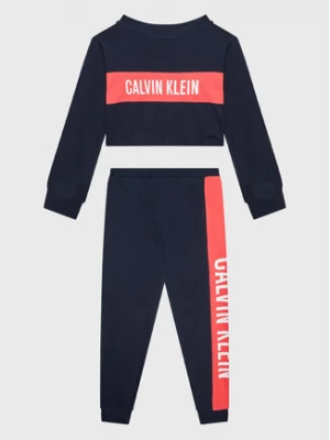 Calvin Klein Underwear Piżama G80G800584 Granatowy Regular Fit