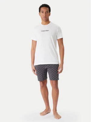 Calvin Klein Underwear Piżama LV00NM2960 Biały Regular Fit