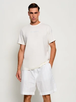 Calvin Klein Underwear Piżama | Regular Fit ecru