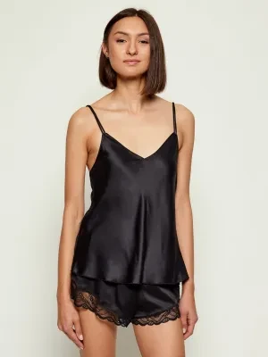 Calvin Klein Underwear Satynowa piżama | Regular Fit