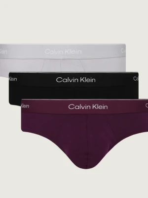Calvin Klein Underwear Slipy 3-pack bordowy