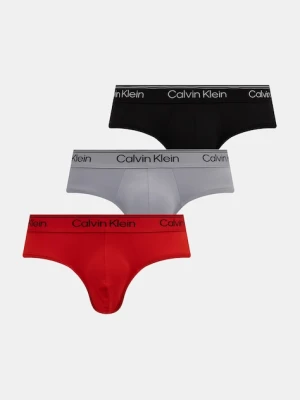 Calvin Klein Underwear slipy 3-pack kolor czerwony LV00NB4408
