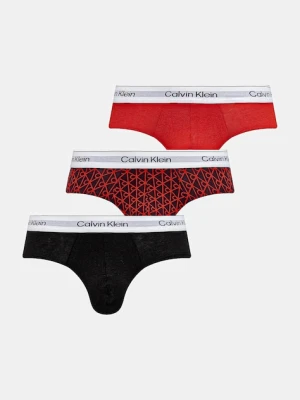 Calvin Klein Underwear slipy 3-pack kolor czerwony LV00NB4563
