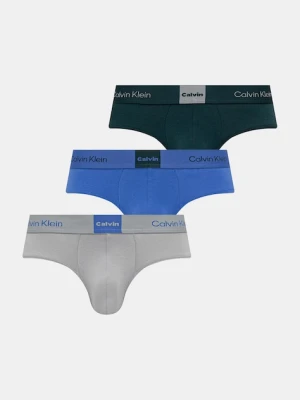 Calvin Klein Underwear slipy 3-pack kolor niebieski LV00NB4475