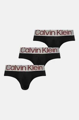 Calvin Klein Underwear slipy 3-pack męskie kolor czarny 000NB3073A