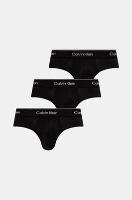 Calvin Klein Underwear slipy 3-pack męskie kolor czarny 000NB3962A