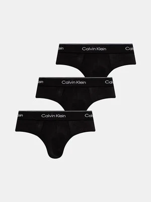 Calvin Klein Underwear slipy 3-pack męskie kolor czarny 000NB3962A