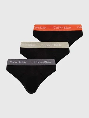 Calvin Klein Underwear slipy 3-pack męskie kolor czarny