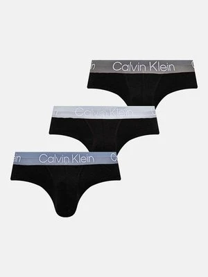 Calvin Klein Underwear slipy 3-pack męskie kolor czarny