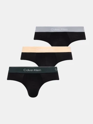 Calvin Klein Underwear slipy męskie bawełniane z elastanem 3-pack