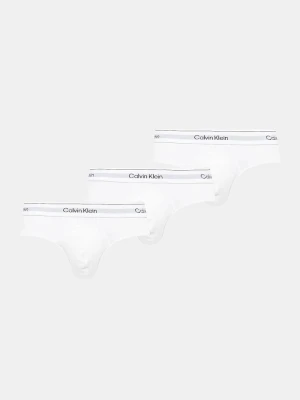 Calvin Klein Underwear slipy męskie bawełniane z elastanem 3-pack biały