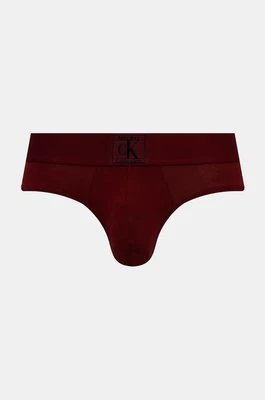 Calvin Klein Underwear slipy męskie kolor czerwony 000NB4114A