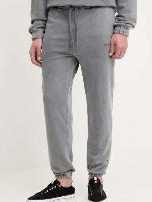 Calvin Klein Underwear spodnie dresowe męskie kolor szary gładkie LV00NM2895