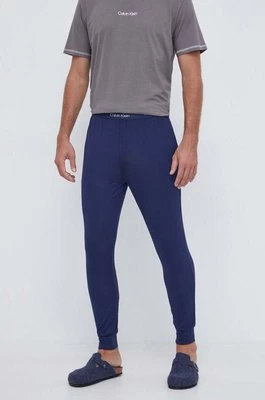 Calvin Klein Underwear spodnie lounge kolor granatowy gładkie