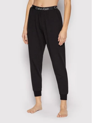 Calvin Klein Underwear Spodnie piżamowe 000QS6757E Czarny Relaxed Fit