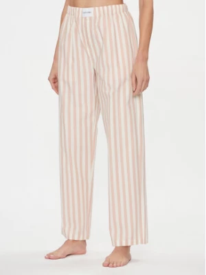 Calvin Klein Underwear Spodnie piżamowe 000QS6893E Różowy Regular Fit