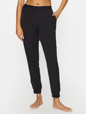 Calvin Klein Underwear Spodnie piżamowe 000QS7004E Czarny Regular Fit