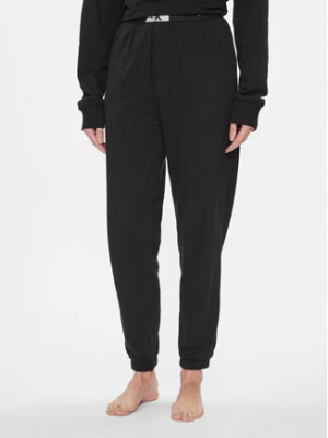 Calvin Klein Underwear Spodnie piżamowe 000QS7085E Czarny Relaxed Fit