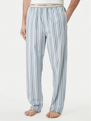 Calvin Klein Underwear Spodnie piżamowe LV00NM2944 Błękitny Regular Fit Niebieski jasny