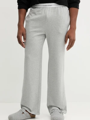 Calvin Klein Underwear spodnie piżamowe męskie bawełniane szary
