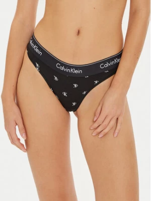 Calvin Klein Underwear Stringi 0000F3786E Czarny