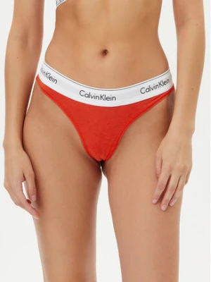 Calvin Klein Underwear Stringi 0000F3786E Czerwony