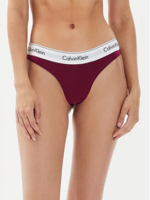 Calvin Klein Underwear Stringi 0000F3786E Fioletowy