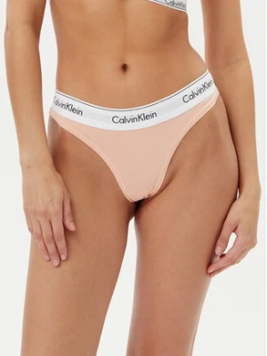 Calvin Klein Underwear Stringi 0000F3786E Pomarańczowy