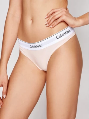 Calvin Klein Underwear Stringi 0000F3786E Różowy