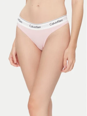 Calvin Klein Underwear Stringi 0000F3786E Różowy