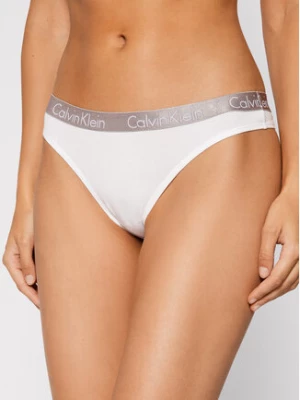 Calvin Klein Underwear Stringi 000QD3539E Biały