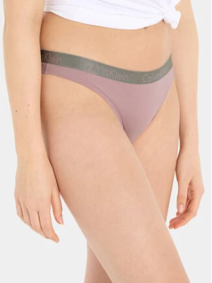 Calvin Klein Underwear Stringi 000QD3539E Fioletowy