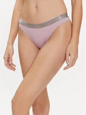 Calvin Klein Underwear Stringi 000QD3539E Fioletowy