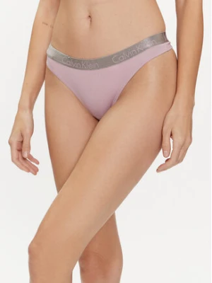 Calvin Klein Underwear Stringi 000QD3539E Fioletowy