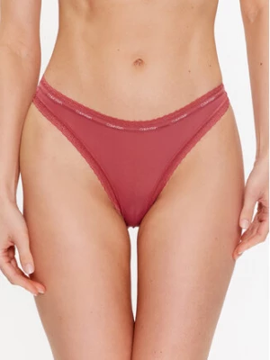 Calvin Klein Underwear Stringi 000QD3763E Różowy