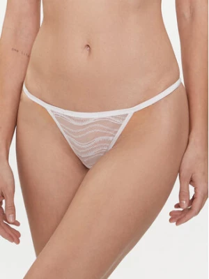 Calvin Klein Underwear Stringi 000QD3994E Biały
