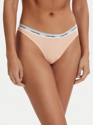 Calvin Klein Underwear Stringi 000QD5043E Pomarańczowy