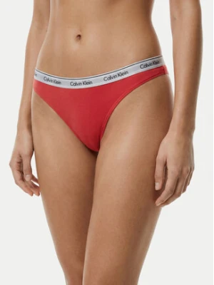 Calvin Klein Underwear Stringi 000QD5043E Różowy