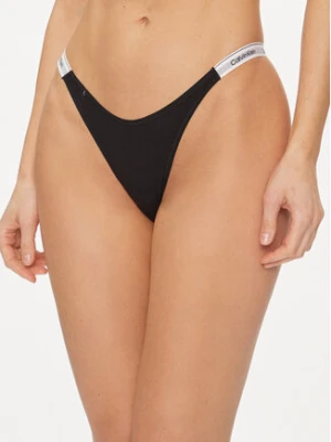 Calvin Klein Underwear Stringi 000QD5157E Czarny