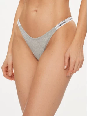 Calvin Klein Underwear Stringi 000QD5157E Szary